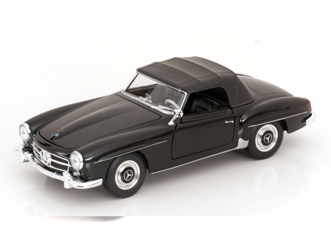 MERCEDES-BENZ 190sl Cabriolet Closed (1955), black