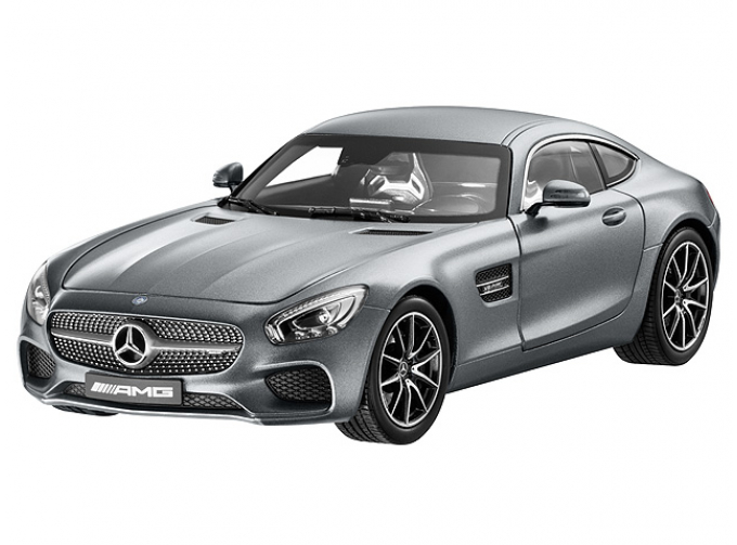 MERCEDES-BENZ AMG GT S Designo magno C190 (2015), gray selenite