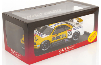 NISSAN Skyline R34 No 23  JGTC, Komas/Masami (2001), yellow