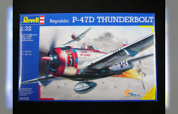 Сборная модель Американский тяжелый истребитель P-47D Thunderbolt