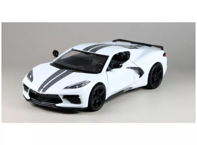 CHEVROLET Corvette C8 Stingray (2020). white