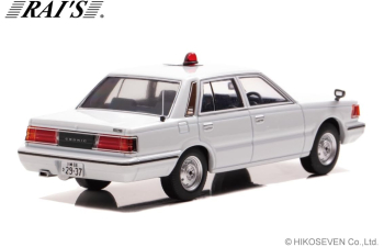 NISSAN Cedric (YPY30Kai) *Masked Police Car Kanagawa* (1985), white
