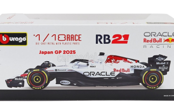 RED BULL F1 RB21 №1 Team Oracle Red Bull Racing Winner Japan GP Max Verstappen (2025)