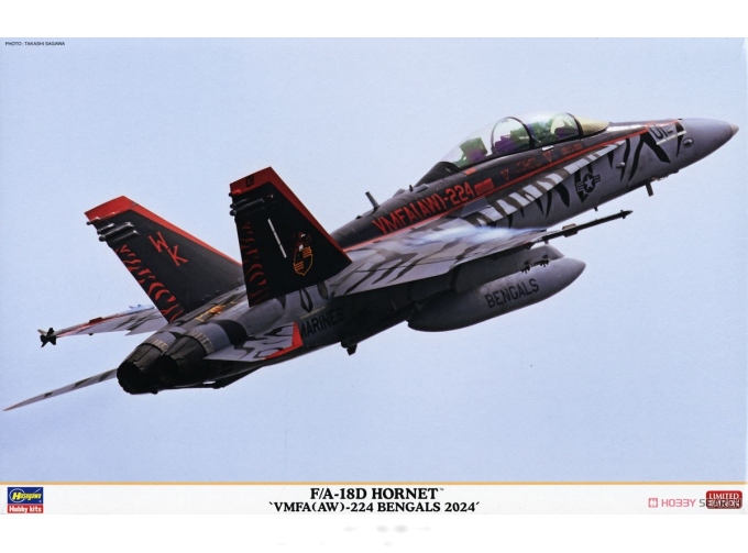 Сборная модель GRUMMAN F/a-18e Super Hornet Vfma 224 Bengals Military Airplane