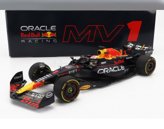 RED BULL F1 Rb19 Team Oracle Red Bull Racing №1 World Champion Winner Belgian Gp (2023) Max Verstappen, Matt Blue