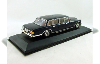 MERCEDES-BENZ 600 Pullman (1963), Mercedes-Benz Offizielle Modell-Sammlung 4, dark blue