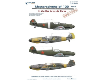 Декаль для Messerschmitt Bf 109 "In the Red Army Air Force" Part. I
