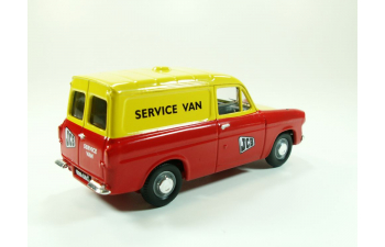 FORD Anglia Service Van, Limited Edition 1:43, красный с желтым