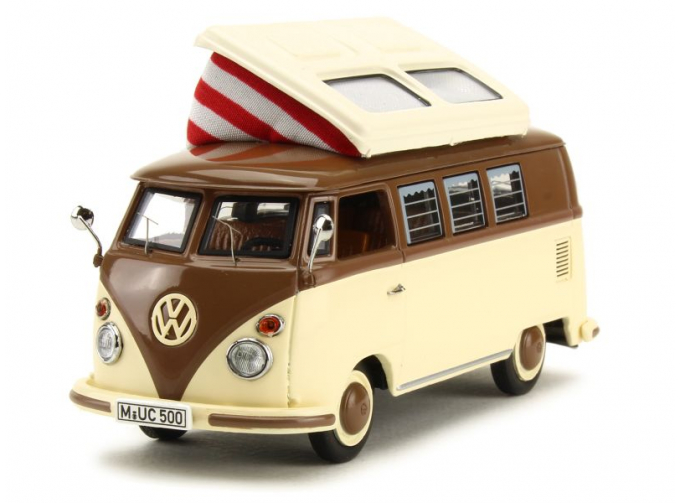 VOLKSWAGEN T1c camping bus, brown beige
