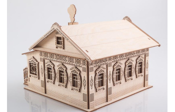 Сборная модель Сельский дом (клей в комплекте)