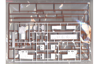 Сборная модель японский учебный барк KAIWO MARU