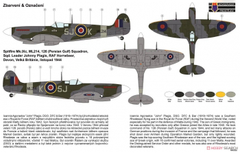 Сборная модель Spitfire IXc Johnny Plagis