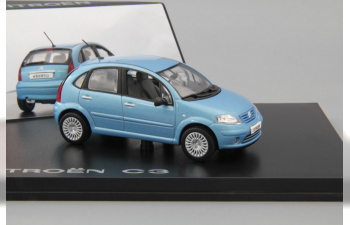 CITROEN C3 (2002), blue metallic