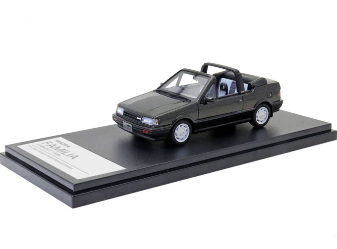 MAZDA Familia Cabriolet (1986), Sparkling Black Medium
