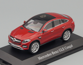 MERCEDES-BENZ GLE Coupe C292 (2015), red giacint