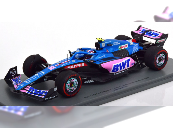 ALPINE A522 BWT GP Miami, Ocon (2022)