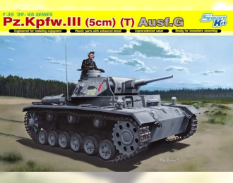 Сборная модель Немецкий средний танк Pz.Kpfw.III (5cm) (T) Ausf.G