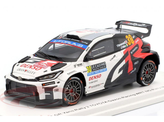 TOYOTA GR Yaris Rally2 №30 48th Rally Monte Carlo Yuki Yamamoto, James Fulton (2025)