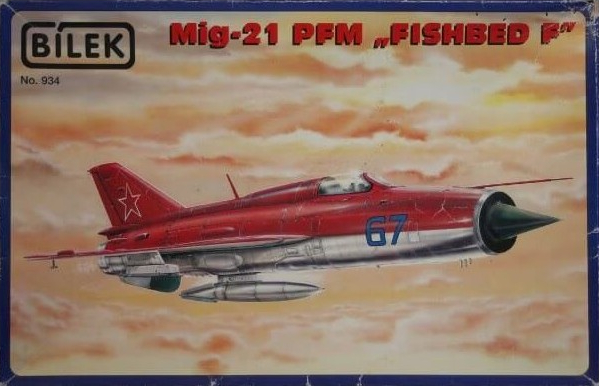 Сборная модель MiG-21PFM "Fishbed F"