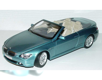 BMW 6er Cabrio E64 (2004), atlantik blau met.