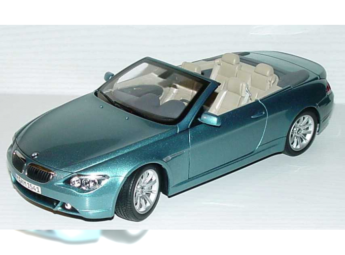 BMW 6er Cabrio E64 (2004), atlantik blau met.