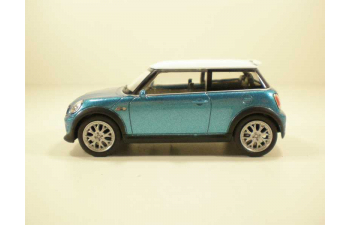 MINI Cooper S, blue / white