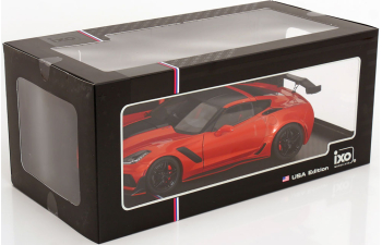 CHEVROLET Corvette C7 ZR1 (2019), orange-metallic flat black