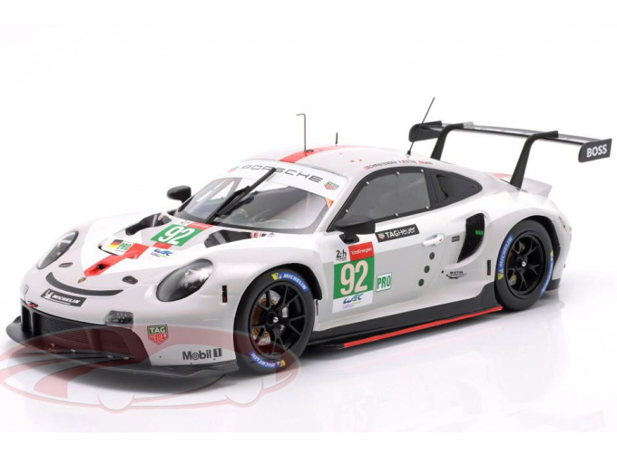 PORSCHE 911 RSR-19 №92 24h LeMans Kévin Estre, Neel Jani, Michael Christensen (2021)