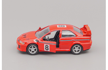 MITSUBISHI Evo #8, red