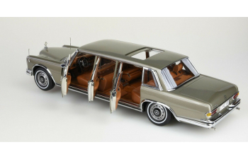 MERCEDES BENZ S-class 600 Pullman W100 - With Sun Roof (1963), Gold Met