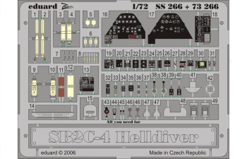 Фототравление для SB2C-4 ACA