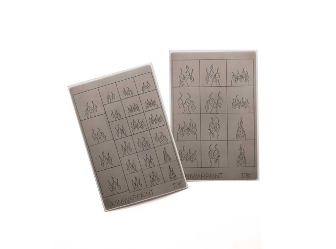 Маска окрасочная пламя №2 размер М