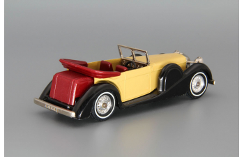 LAGONDA Drophead Coupe (1938), Models of Yesterday, yellow / red / black