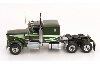 KENWORTH W900 Movin On, green metallic/ light-green