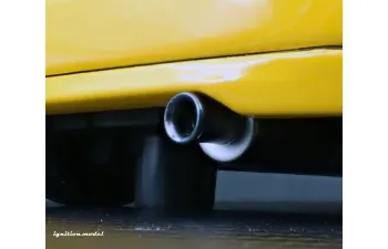 HONDA Civic (EK9) Type R *carbon bonnet* Initial D, yellow
