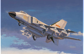 Сборная модель Китайский истребитель-перехватчик Shenyang J-8IIF Finback