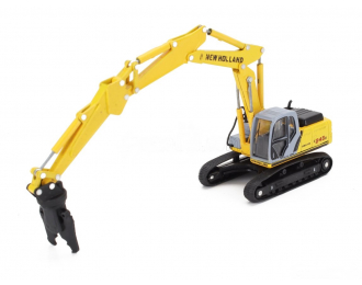 NEW HOLLAND E245 Mf Demolition Escavatore Cingolato Tractor Excavator, Yellow Grey Black