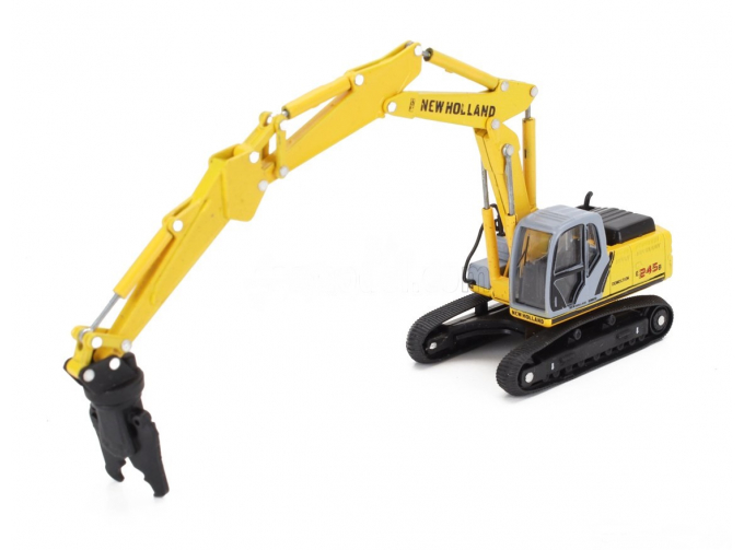 NEW HOLLAND E245 Mf Demolition Escavatore Cingolato Tractor Excavator, Yellow Grey Black