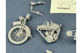 Сборная модель мотоцикл Wanderer 4PS 1916 года