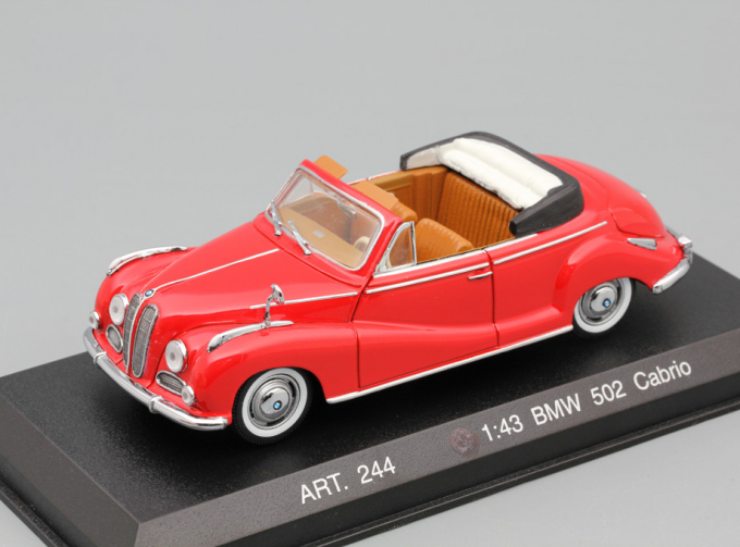 BMW 502 Cabrio, red