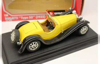 BUGATTI Type 55 (1932), yellow / black