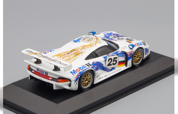 PORSCHE 911 GT1 Le Mans 1996 Stuck/Boutsen/Wollek #25, white 