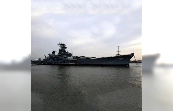 Сборная модель BB-62 USS NEW JERSEY