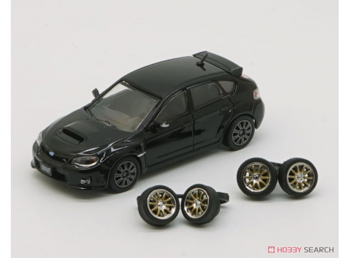 SUBARU Impreza WRX (2009) lhd, black