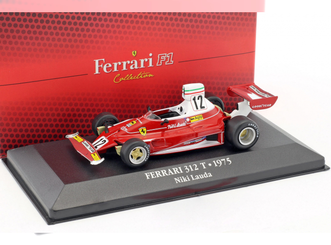 FERRARI 312 T #12 Niki Lauda "Scuderia Ferrari" Чемпион мира 1975