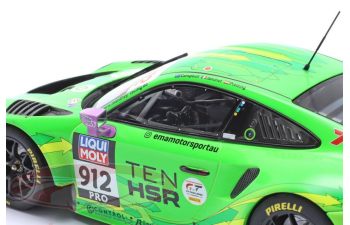 PORSCHE 911 GT3 R №912 2nd 12h Bathurst Matt Campbell, Mathieu Jaminet, Thomas Preining (2023)