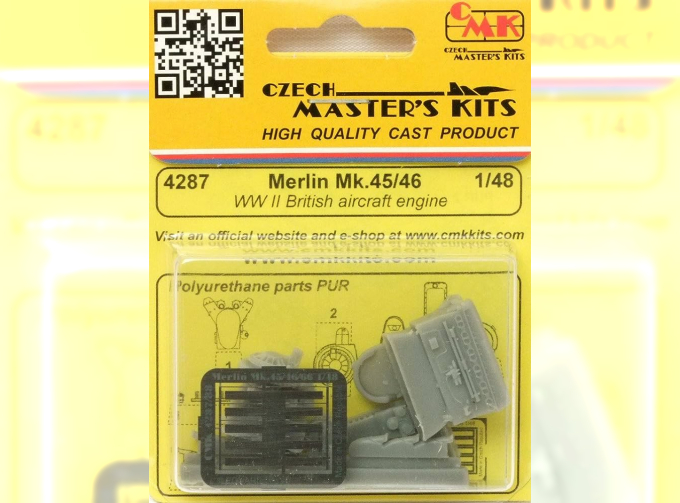 Авиационный двигатель Merlin Mk.45/46 WW II