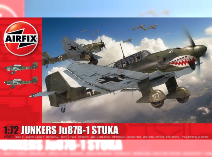 Сборная модель Junkers Ju87 B-1 Stuka