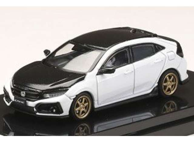 Honda Civic Hatchback (FK7) Customized Version, carbon bonnet white orchid pearl