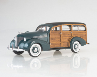 CHEVROLET Woody Station Wagon, green / brown